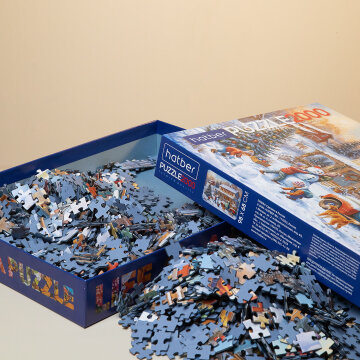 Пазлы Hatber — зимняя сказка по кусочкам из детских воспоминаний. Пазлы Hatber — зимняя сказка по кусочкам из детских воспоминаний.