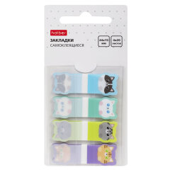 Закладки фигурные Cute Stories от Hatber: приклеиваются к самой нужной странице! Закладки фигурные Cute Stories от Hatber: приклеиваются к самой нужной странице!