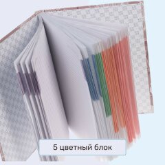 Бизнес-блокноты с 5-ти цветным блоком от Hatber: разделяй и… записывай! Бизнес-блокноты с 5-ти цветным блоком от Hatber: разделяй и… записывай!