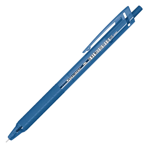Ручка шариковая автоматическая с грипом BRAUBERG ″CLASSIC″ Ручка шариковая автоматическая с грипом BRAUBERG ″CLASSIC″