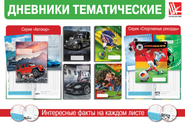 Тематические дневники для мальчиков Тематические дневники для мальчиков