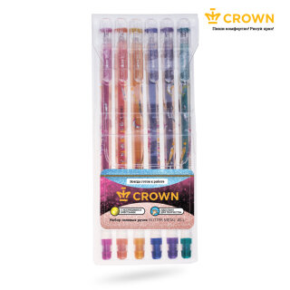 Гелевые ручки Crown - пиши комфортно, рисуй ярко! Гелевые ручки Crown - пиши комфортно, рисуй ярко!