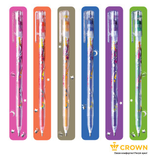 Гелевые ручки Crown - пиши комфортно, рисуй ярко! Гелевые ручки Crown - пиши комфортно, рисуй ярко!