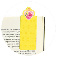 Набор закладок магнитных для книг размер 30x60 мм, 4 шт Набор закладок магнитных для книг размер 30x60 мм, 4 шт