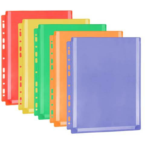 Папки-файлы STAFF, комплект 5штук Папки-файлы STAFF, комплект 5штук