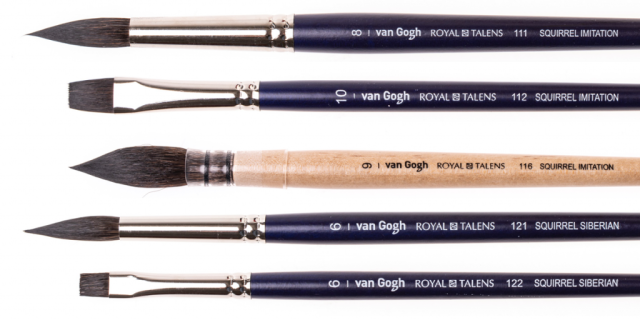 НОВИНКА 2019! Кисти ROYAL TALENS VAN GOGH для акварели. НОВИНКА 2019! Кисти ROYAL TALENS VAN GOGH для акварели.