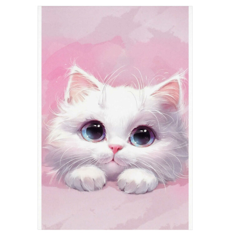 Блокнот, формат А6, 40 листов, мягкий переплёт (1 скоба), глянцевая ламинация, клетка Блокнот, формат А6, 40 листов, мягкий переплёт (1 скоба), глянцевая ламинация, клетка