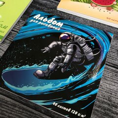 Серия альбомов для рисования в необычном формате от Феникс+ Серия альбомов для рисования в необычном формате от Феникс+