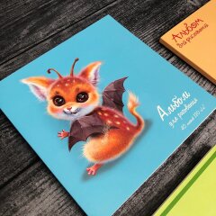Серия альбомов для рисования в необычном формате от Феникс+ Серия альбомов для рисования в необычном формате от Феникс+