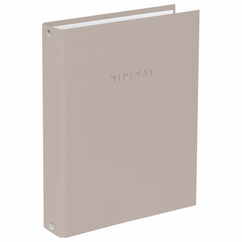 Тетрадь на кольцах BRAUBERG ″Minimal beige″ Тетрадь на кольцах BRAUBERG ″Minimal beige″