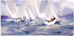 “КанцРегата” представляет серию морских пейзажей Константина Стерхова.