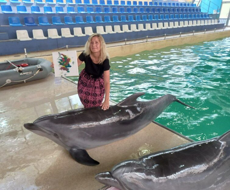 Дельфины рисуют с ПРОФ-ПРЕСС 🐬 Дельфины рисуют с ПРОФ-ПРЕСС 🐬