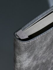 Ежедневник недатированный ESCALADA, формат А5+, 160 л., мягкий переплёт, запаянный край, съёмная обложка, искусственная кожа ″Фланстэр″, блинтовое тиснение