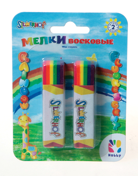 Восковые мелки Rainbow от Silwerhof