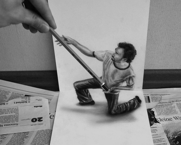 Фотореалистичные скетчи простым карандашом от Ramon Bruin Фотореалистичные скетчи простым карандашом от Ramon Bruin
