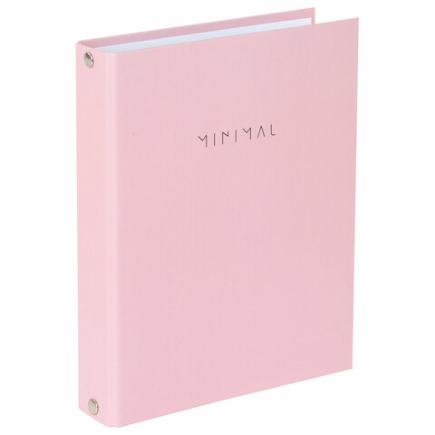 Тетрадь на кольцах BRAUBERG ″Minimal pink″ Тетрадь на кольцах BRAUBERG ″Minimal pink″