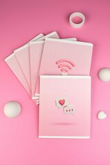 Тетрадь, А5+, 48 л, вн.блок - клетка, выборочный УФ-лак, мягкий переплёт (2 скобы)