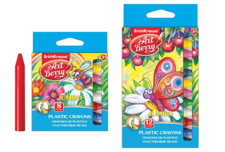 Пластиковые мелки ArtBerry® Jumbo Пластиковые мелки ArtBerry® Jumbo