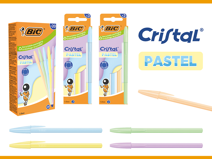 Шариковая ручка Cristal® Pastel Шариковая ручка Cristal® Pastel