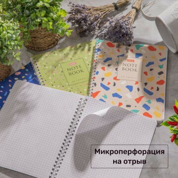 Тетради «Terrazzo» от Hatber: уютная тропинка в лето! Тетради «Terrazzo» от Hatber: уютная тропинка в лето!