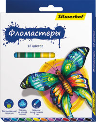 Фломастеры Silwerhof: безопасность и качество Фломастеры Silwerhof: безопасность и качество