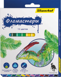 Фломастеры Silwerhof: безопасность и качество Фломастеры Silwerhof: безопасность и качество