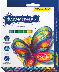 Фломастеры Silwerhof: безопасность и качество Фломастеры Silwerhof: безопасность и качество