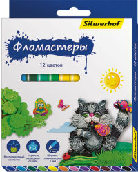 Фломастеры Silwerhof: безопасность и качество Фломастеры Silwerhof: безопасность и качество
