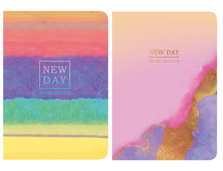 Бизнес-блокноты ″New day″: отличное настроение гарантировано! Бизнес-блокноты ″New day″: отличное настроение гарантировано!