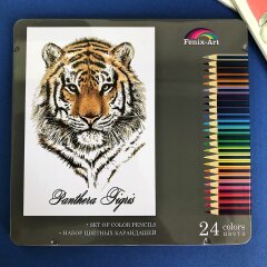 ХИТ от Fenix-Art: Набор цветных карандашей в металлическом кейсе. ХИТ от Fenix-Art: Набор цветных карандашей в металлическом кейсе.