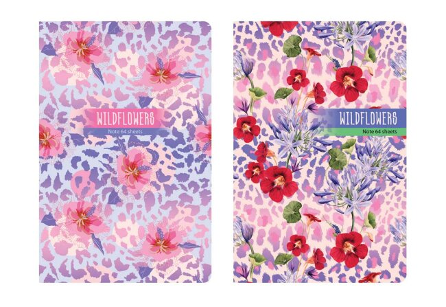 Премьера! Новые блокноты BG «Floral wild» Премьера! Новые блокноты BG «Floral wild»