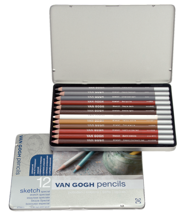 Набор цветных карандашей Van Gogh Sketch Special 12 цветов Набор цветных карандашей Van Gogh Sketch Special 12 цветов