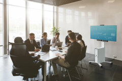 COWORKSATION®: новая мобильная тв-тележка от DURABLE COWORKSATION®: новая мобильная тв-тележка от DURABLE