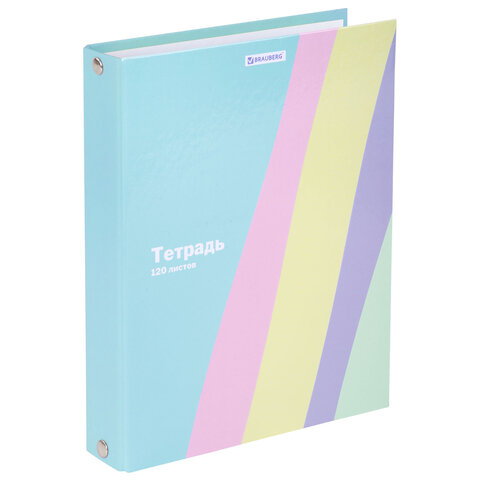 ������� �� ������� BRAUBERG, �����-����� PASTEL, 120 ������