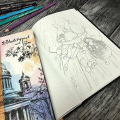 Новинка от Феникс+! Скетчпад ″Art for you″ - 4 вида бумаги и раскраска! Новинка от Феникс+! Скетчпад ″Art for you″ - 4 вида бумаги и раскраска!
