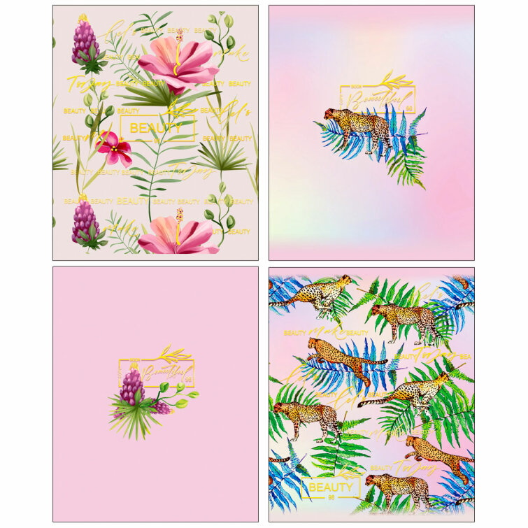 Тетради BG ″Beauty make″: модные образы с леопардовым принтом! Тетради BG ″Beauty make″: модные образы с леопардовым принтом!