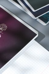 Тетрадь, А5+, 48 л, мягкий переплёт (2 скобы), матовая ламинация Тетрадь, А5+, 48 л, мягкий переплёт (2 скобы), матовая ламинация