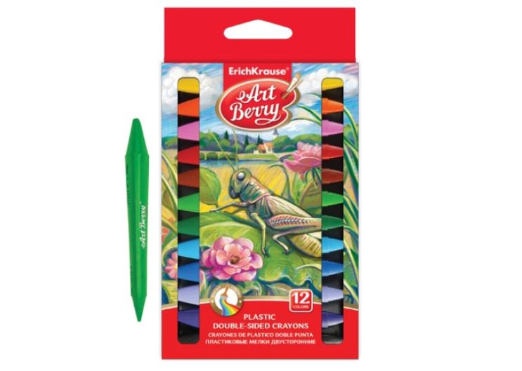 Двусторонние пластиковые мелки ArtBerry® Двусторонние пластиковые мелки ArtBerry®