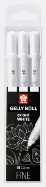 Gelly Roll White - белые укрывистые Gelly Roll White - белые укрывистые