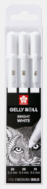 Gelly Roll White - белые укрывистые Gelly Roll White - белые укрывистые