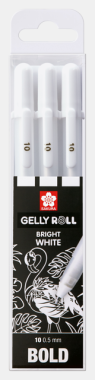 Gelly Roll White - белые укрывистые Gelly Roll White - белые укрывистые
