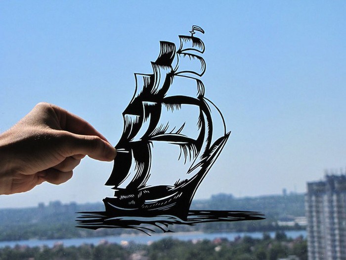 Удивительное вырезание из бумаги от украинского дуэта DreamPapercut Удивительное вырезание из бумаги от украинского дуэта DreamPapercut