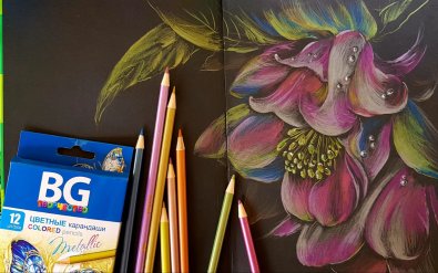 Карандаши цветные ″Metallic″: новые грани цвета Карандаши цветные ″Metallic″: новые грани цвета