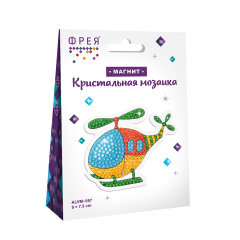 Кристальная мозаика «Вертолет» от ТМ ФРЕЯ Кристальная мозаика «Вертолет» от ТМ ФРЕЯ