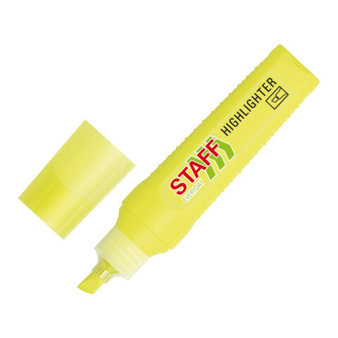 Текстовыделитель STAFF ″EVERYDAY HL-707″, жёлтый Текстовыделитель STAFF ″EVERYDAY HL-707″, жёлтый