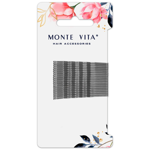 Невидимки для волос MONTE VITA, набор 20 штук Невидимки для волос MONTE VITA, набор 20 штук