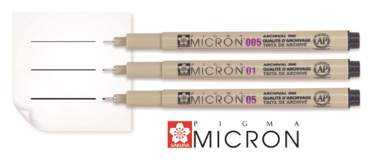 Pigma Micron в науке, медицине, архивах и музеях Pigma Micron в науке, медицине, архивах и музеях