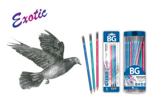Чернографитные карандаши серия Exotic. Чернографитные карандаши серия Exotic.
