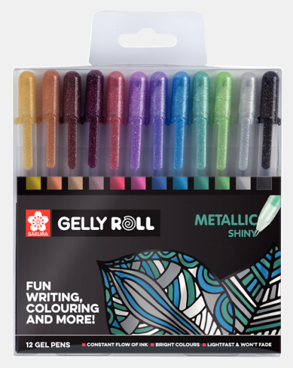 Gelly Roll Metallic - с металлическим эффектом Gelly Roll Metallic - с металлическим эффектом
