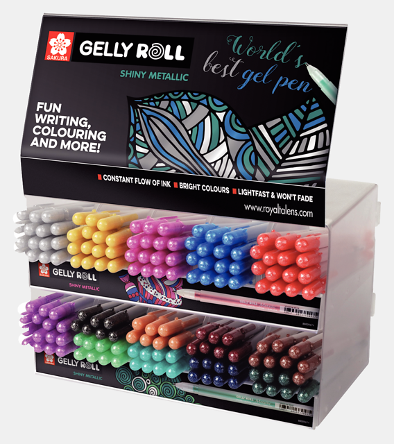 Gelly Roll Metallic - с металлическим эффектом Gelly Roll Metallic - с металлическим эффектом
